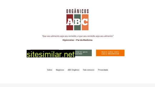 organicosabc.com.br alternative sites