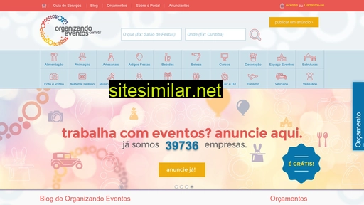 organizandoeventos.com.br alternative sites