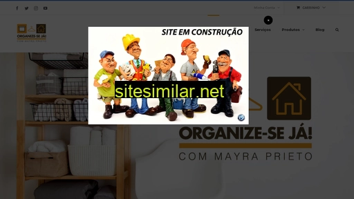 organizeseja.com.br alternative sites