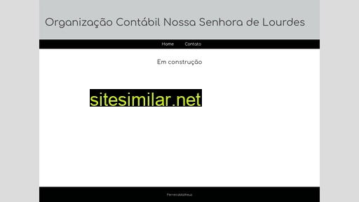 orgnslourdes.com.br alternative sites