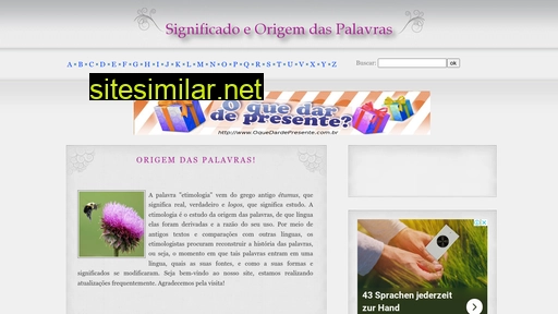 origemdaspalavras.com.br alternative sites