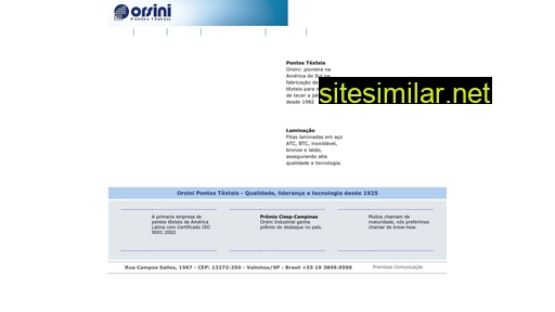 orsini-industrial.com.br alternative sites