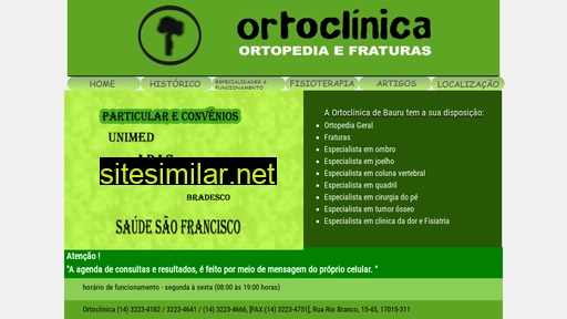 ortoclinicabauru.com.br alternative sites