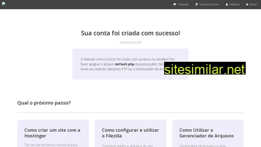 ortros.com.br alternative sites