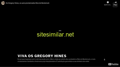 osgregoryhines.com.br alternative sites