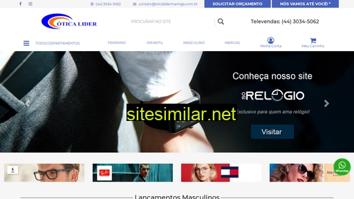 oticalidermaringa.com.br alternative sites
