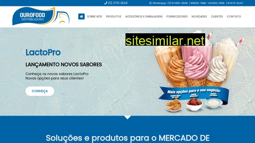 ourofood.com.br alternative sites