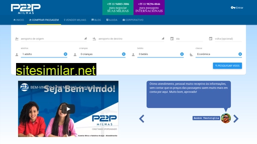p2pmilhas.com.br alternative sites