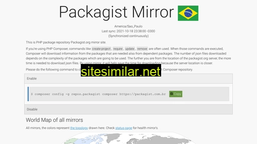 packagist.com.br alternative sites