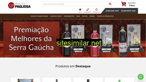 pagliosaprodutos.com.br alternative sites