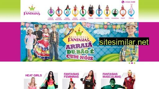 palaciodasfantasias.com.br alternative sites