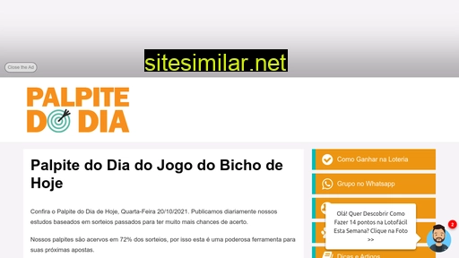 palpitedodia.com.br alternative sites
