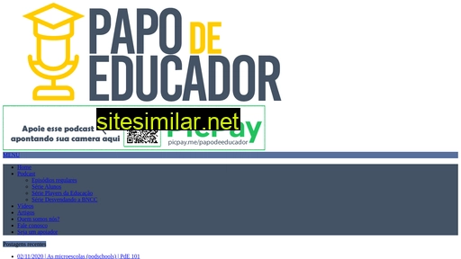 papodeeducador.com.br alternative sites