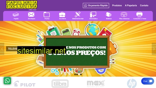 papelariaexclusiva.com.br alternative sites
