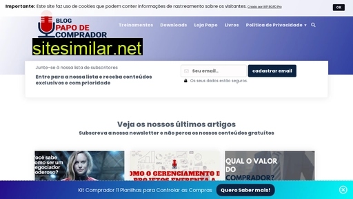 papodecomprador.com.br alternative sites