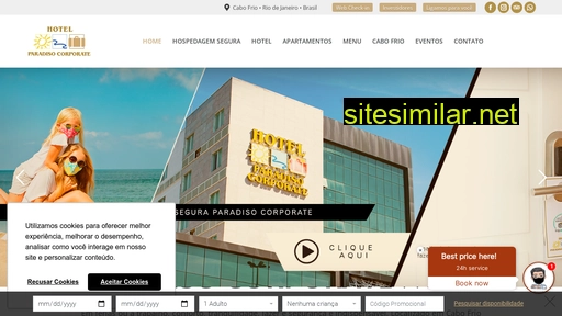 paradisocorporatehotel.com.br alternative sites