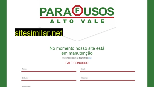 parafusosaltovale.com.br alternative sites