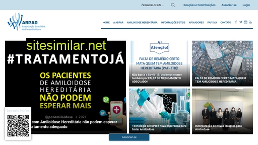 paramiloidose.com.br alternative sites
