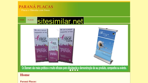 paranaplacas.com.br alternative sites