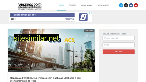 parceirosdotransporte.com.br alternative sites