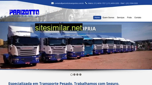 parizottotransportes.com.br alternative sites