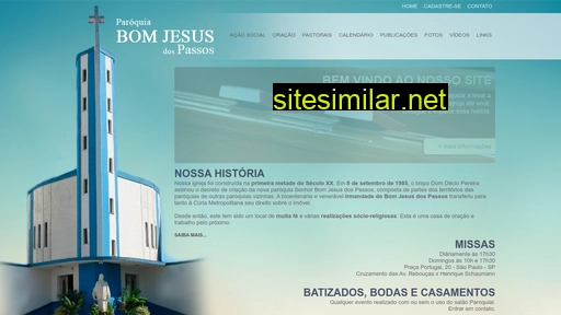 paroquiabomjesusdospassos.com.br alternative sites