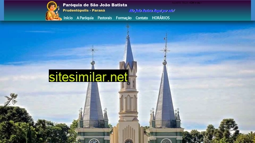 paroquiadesaojoaobatista.com.br alternative sites