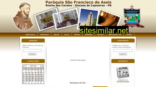 paroquiasaofranciscoassis.net.br alternative sites