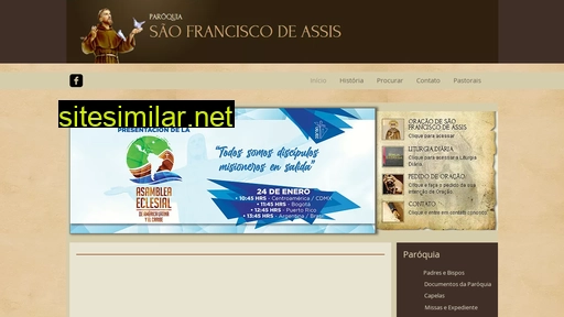 paroquiasfranciscoassiscm.com.br alternative sites