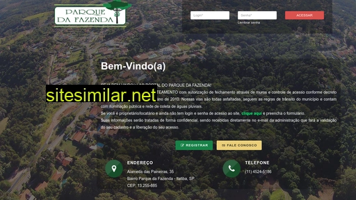 Parquedafazenda similar sites