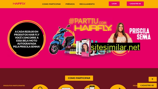 partiucomhairfly.com.br alternative sites