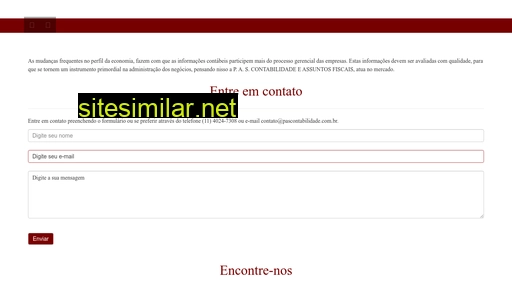 pascontabilidade.com.br alternative sites