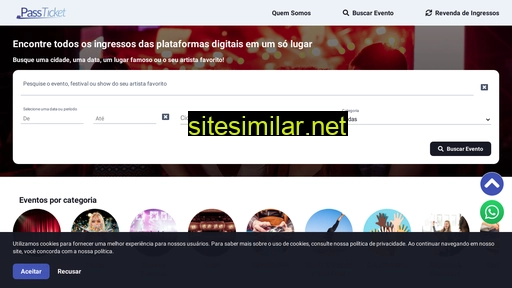 passticket.com.br alternative sites