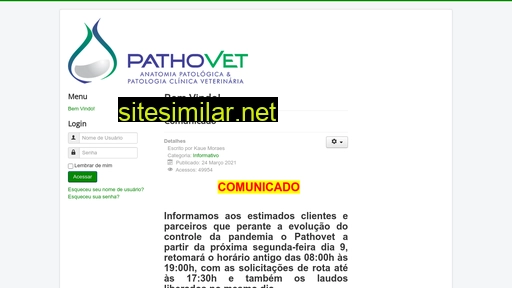 pathovet.com.br alternative sites