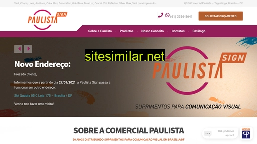 paulistasign.com.br alternative sites