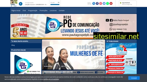 pautagospelpb.com.br alternative sites