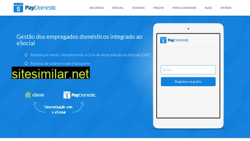 paydomestic.com.br alternative sites