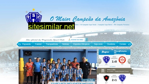 paysandu.com.br alternative sites