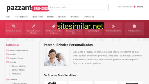 pazzanibrindes.com.br alternative sites