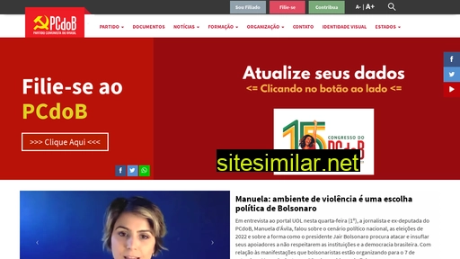 pcdob.org.br alternative sites