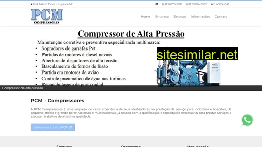 pcmcompressores.com.br alternative sites