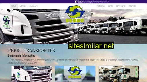 pebrutransportes.com.br alternative sites