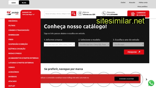 pecahoje.com.br alternative sites