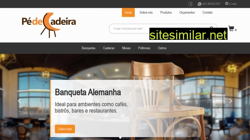 pedecadeira.com.br alternative sites