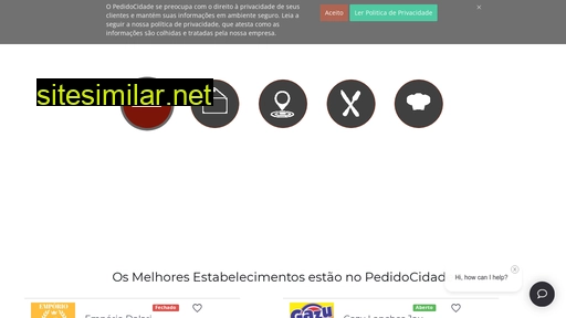 pedidocidade.com.br alternative sites