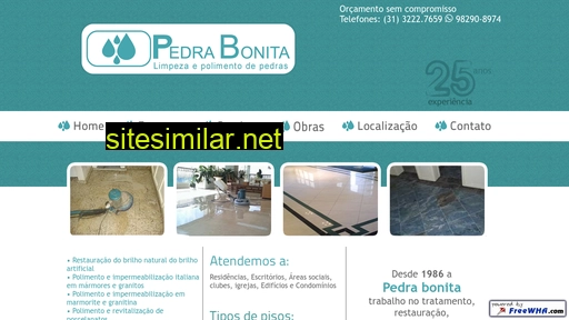 pedrabonitalimpa.com.br alternative sites