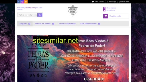 pedrasdepoder.com.br alternative sites