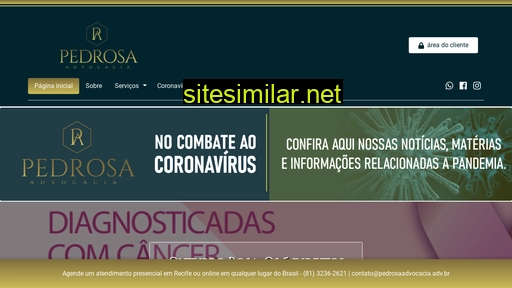 pedrosaadvocacia.adv.br alternative sites