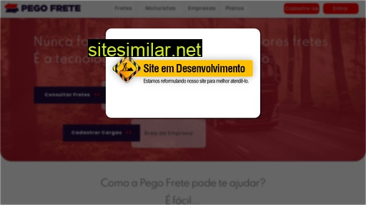pegofrete.com.br alternative sites