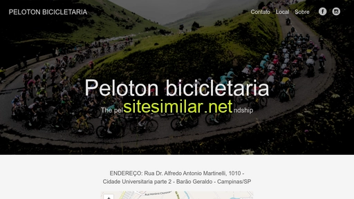 pelotonbicicletaria.com.br alternative sites